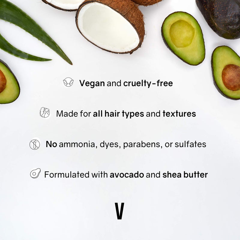 oVertone Haircare The Remedy Colorless Hydrating Mask with Shea Butter & Coconut Oil, Cruelty-Free, 8 oz - Image 3