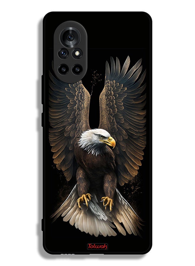 Tolwak غطاء حماية لهاتف هواوي نوفا 8 4G بتصميم نسر يفتح جناحيه - Image 2