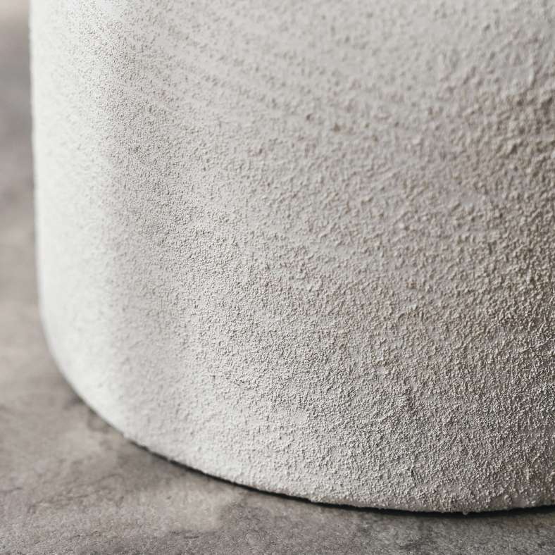 Pan Home Brizo Stoneware Vase With Handle 10x10x11cm - White - 112AIC9903770 - Image 3