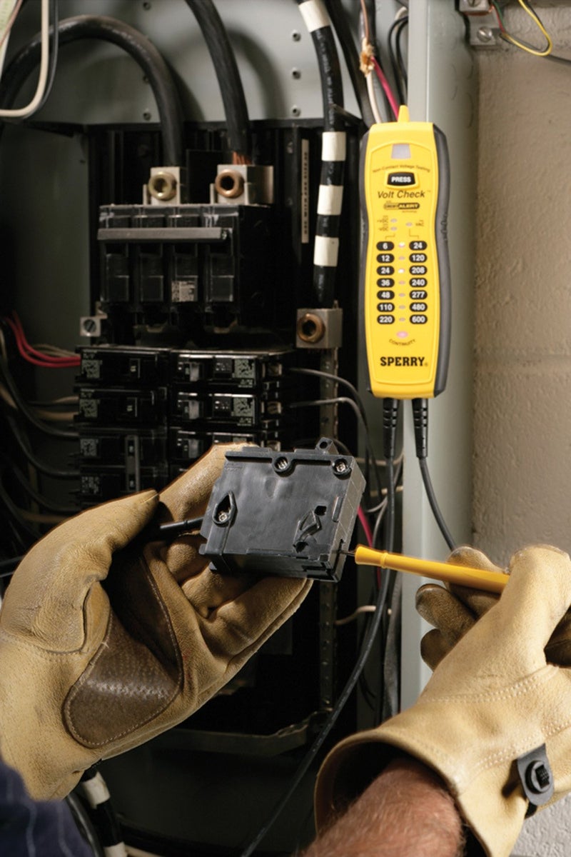 Sperry Instruments VC61000 Volt Check Voltage & Continuity Tester, Black & Yellow - Image 5