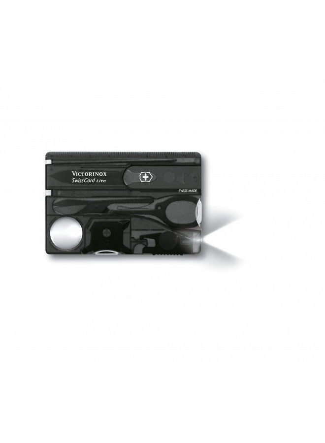 Victorinox Victorinox SwissCard Lite 13 Function Multitool, Onyx  - Image 1