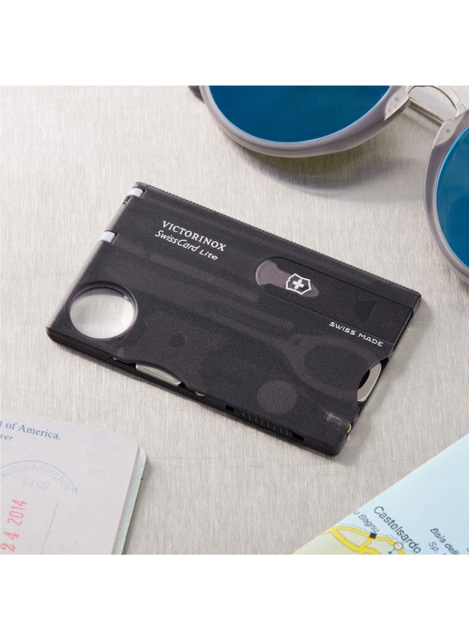 Victorinox Victorinox SwissCard Lite 13 Function Multitool, Onyx  - Image 2