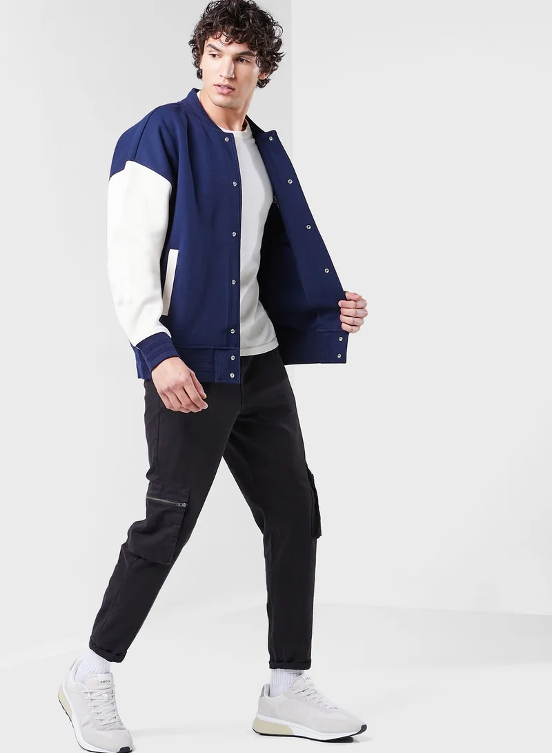 izzue Logo Varsity Jacket