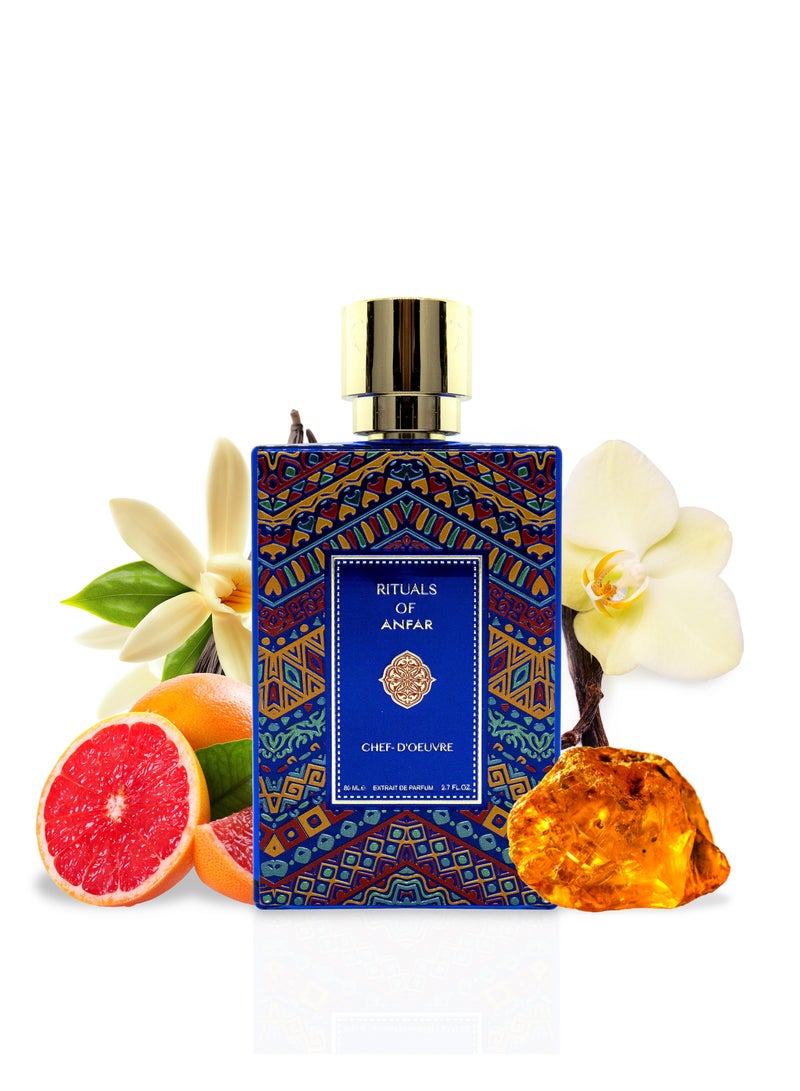 Anfar London-RITUALS OF ANFAR CHEF-D'OEUVRE 80 ml Extrait De Parfume 2.7FL.OZ - Image 1