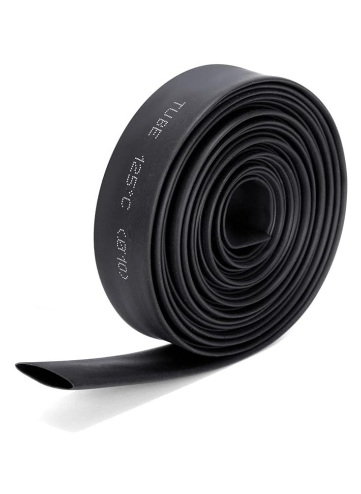 RACO Heat Shrink Sleeve Good Quality Heat Shrinkable Tube For Wrap Cable Wire Insulation 1 Meter Length Black 35MM  - Image 1