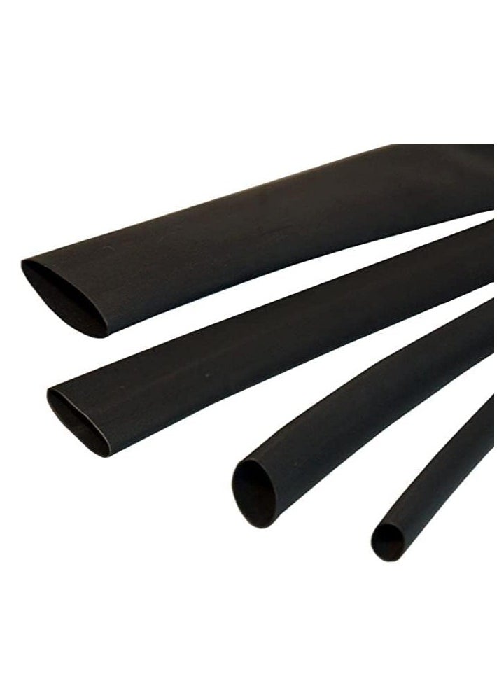 RACO Heat Shrink Sleeve Good Quality Heat Shrinkable Tube For Wrap Cable Wire Insulation 1 Meter Length Black 35MM  - Image 3