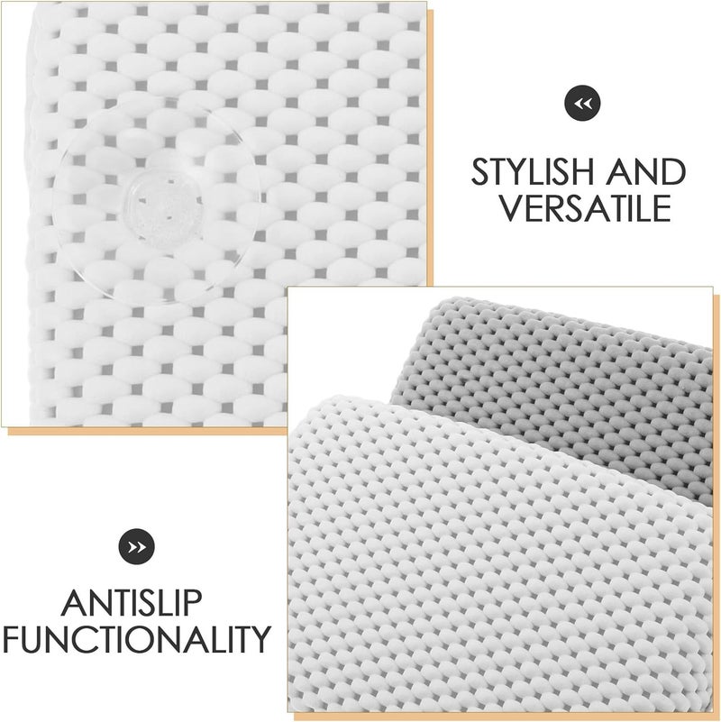2pcs Foam Bath Tub Pillow with Suction Cups Non-Slip Bath Cushion Neck and Back Headrest for Spa Relaxing Soaks in Bathtub and Swimming Pool - Image 3