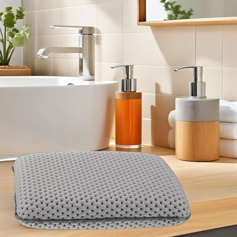 2pcs Foam Bath Tub Pillow with Suction Cups Non-Slip Bath Cushion Neck and Back Headrest for Spa Relaxing Soaks in Bathtub and Swimming Pool - Image 5