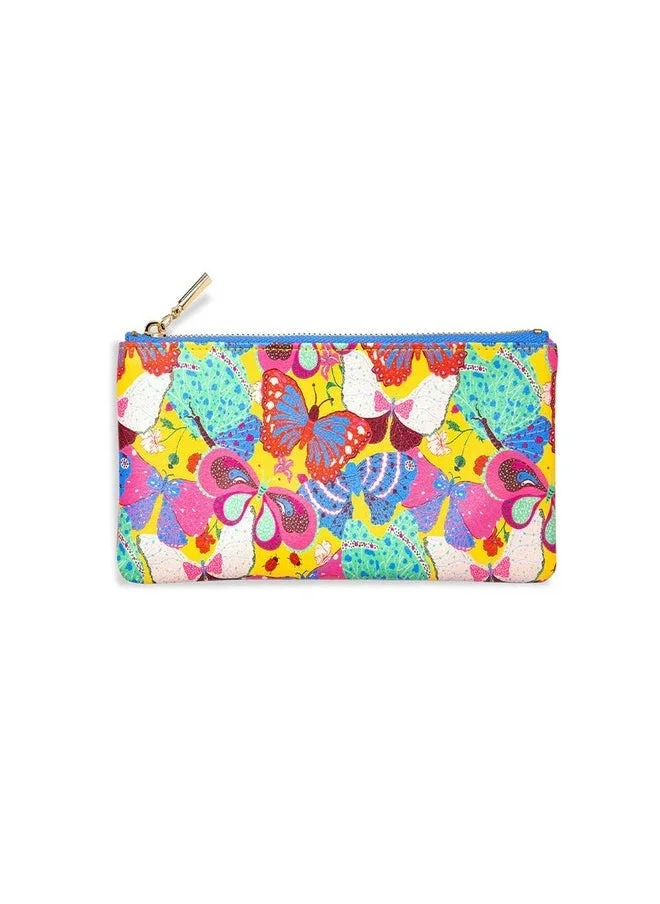 بان دو Pencil Pouch, Berry Butterfly Yellow