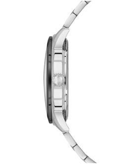 U.S. Polo Assn. U.S. Polo Assn. Fundamental 42mm Bold Black Dial Watch with Silver & Rose Gold Accents and Stainless Steel Band - USPA1087-04, Distinctive Style  - Image 2