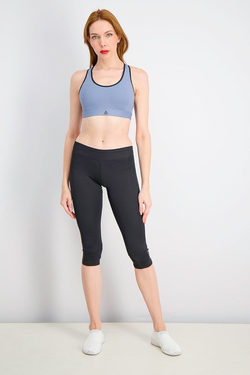 Reebok Women Hero Power Sports Bra, Blue - Image 2