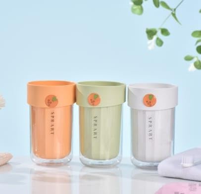 PAVITYAKSH Toothbrush Holder CUPBox for Bathroom Toothpaste Tongue Cleaner Comb Shaving Kit Toiletries Cosmetics Organizer Multipurpose Storage Holder - Image 5