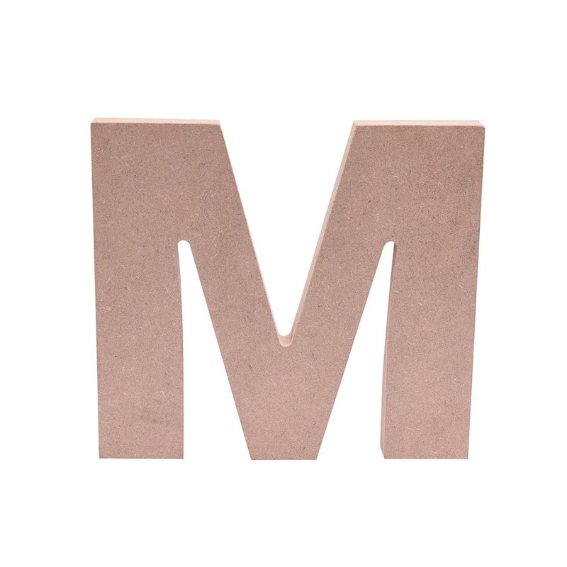 itsy-bitsy MDF Alphabet M - 6.7inch X 6inch - Image 2