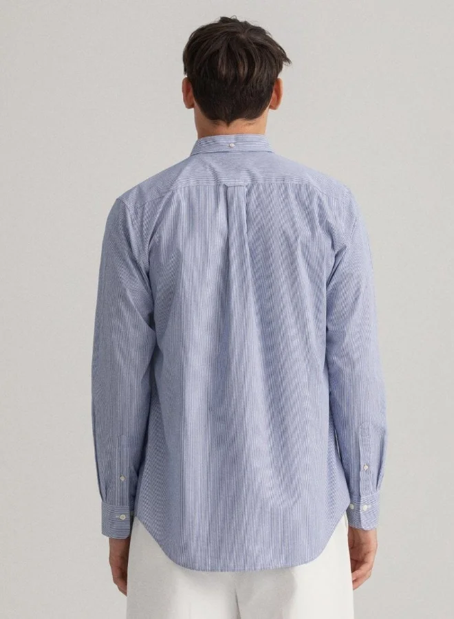 GANT Gant Regular Fit Banker Broadcloth Shirt