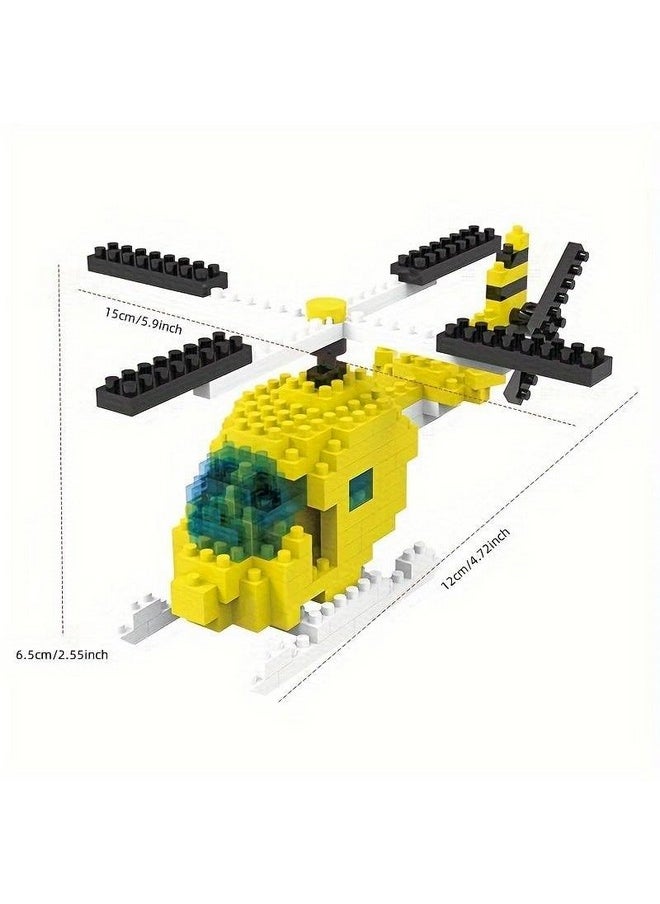 SUPER TOY 198 PC Airplane Building Blocks Aircraft Toy for Kids Jet Plane 3D Building Brick Puzzle Kit Aeroplane Making STEM Learning Toy Birthday Gift for Boys and Girls 6-15 Years  - Image 5