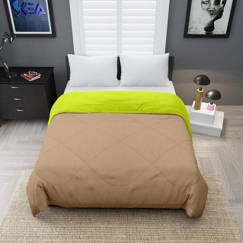 KEA Reversible Queen Size Single Bed Microfiber ComforterDuvet for SummersAc AC Comforters Fabric Micro Cotton 300 GSM - Image 3