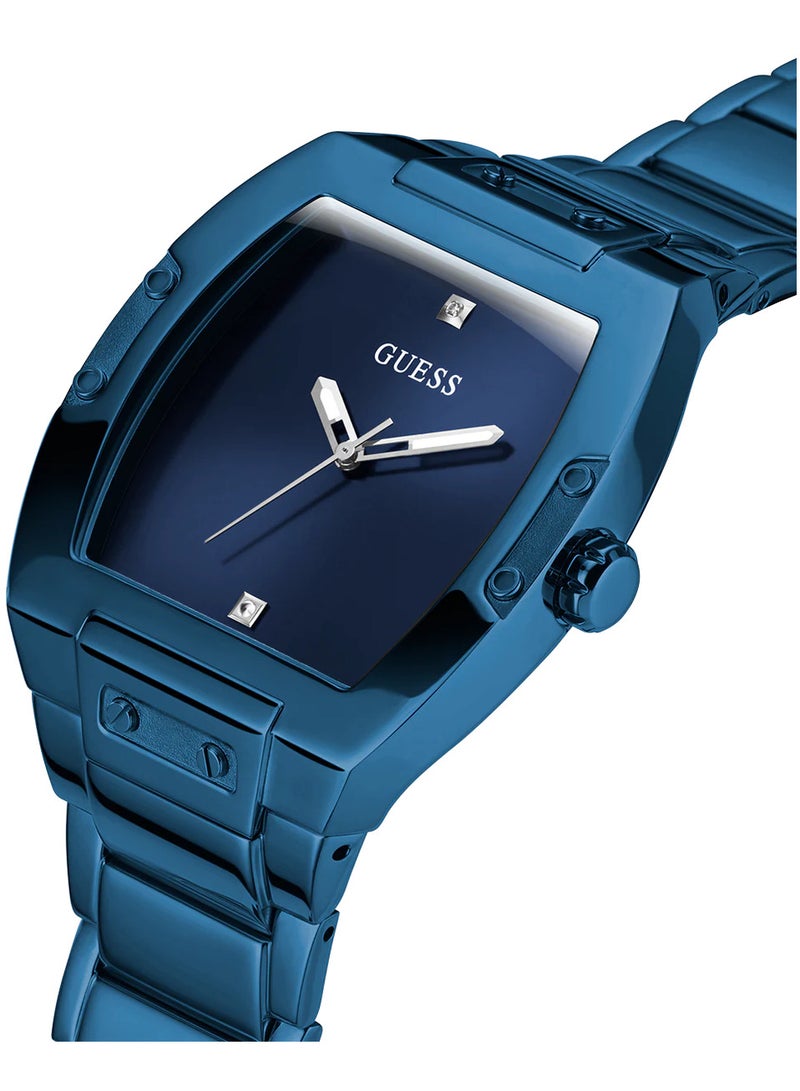 GUESS ساعة جيس فينيكس كوارتز للرجال من الستانلس ستيل GW0387G4 - Image 2