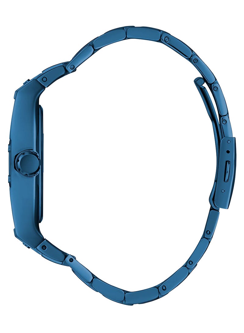 GUESS ساعة جيس فينيكس كوارتز للرجال من الستانلس ستيل GW0387G4 - Image 3