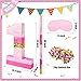 PCFING 20 Inch Number 1 Piata Pink Gold with 30 Inch Piata Stick Blindfold Confetti for Boys Girls Adults Birthday Party Decorations Anniversary Celebration Fiesta - Image 4