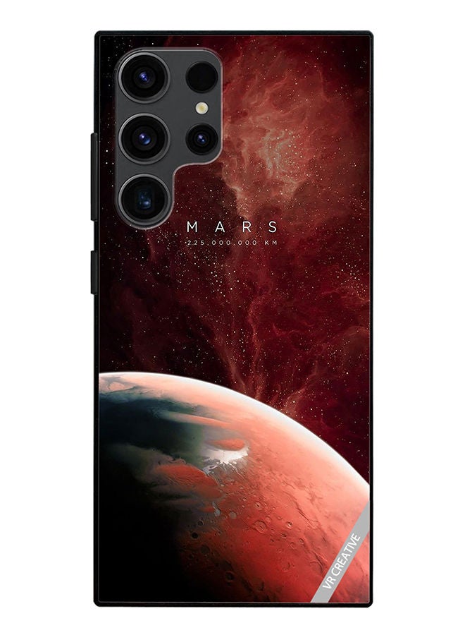 VR CREATIVE Protective Case Cover For Samsung Galaxy S23 Ultra 5G Mars Design Multicolour - Image 1