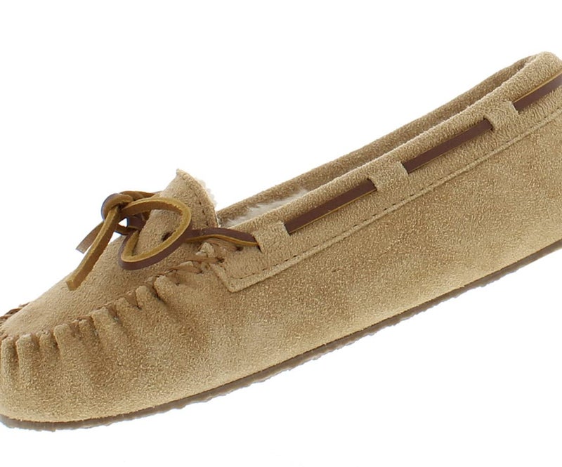 Minnetonka Cassie Slippers for Kids, Cinnamon,10 M - Image 3