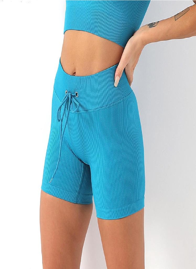Generic - Women Shorts Sports Shorts For Women New Cycling Jogging Fitness High Waist Push Up Gym Shorts Leggings Women Yoga Clothing - Image 1