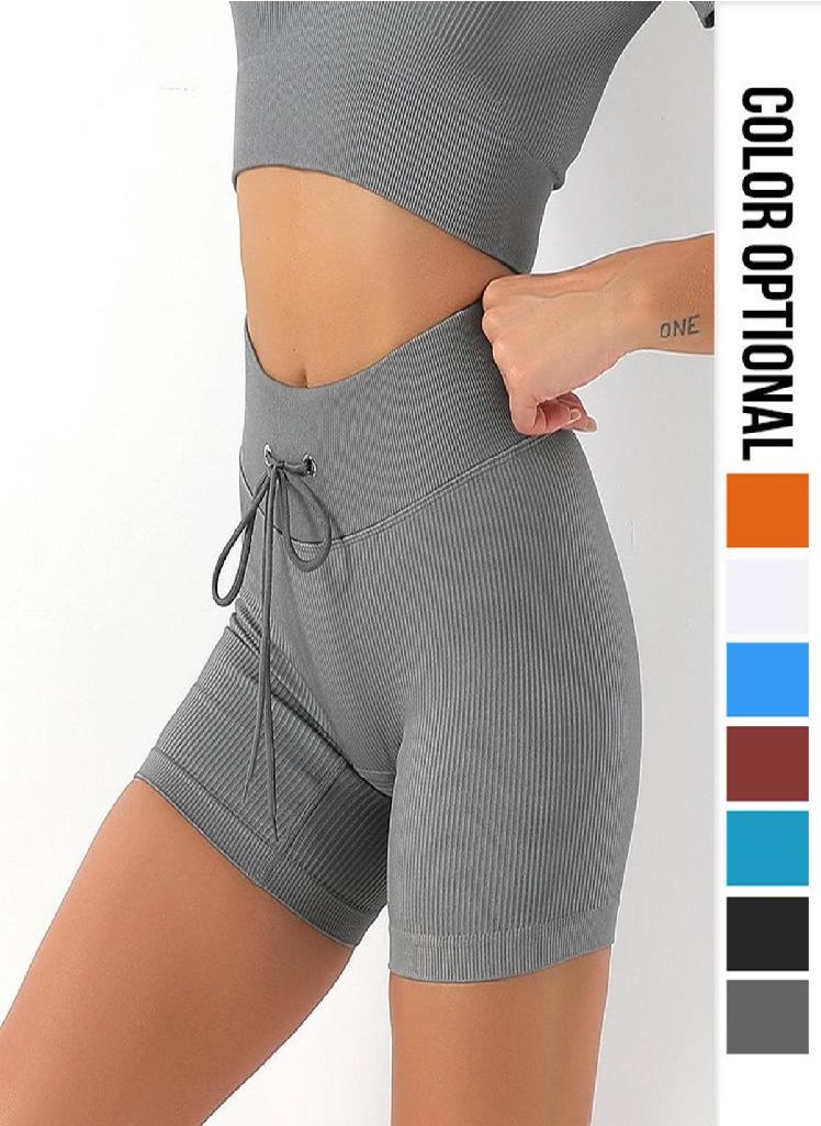 Generic - Women Shorts Sports Shorts For Women New Cycling Jogging Fitness High Waist Push Up Gym Shorts Leggings Women Yoga Clothing - Image 1