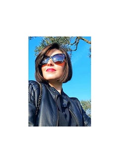 FEISEDY Polarized Vintage Sunglasses American Square Jackie O Cat Eye Sunglasses B2451  - Image 3