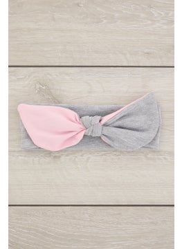 Gray Pink Handmade Soft Rabbit Ear Natural Cotton Combed Baby Kids Girls New Style Bandana - pzsku/Z885E0198550A11312D6EZ/45/_/1725614327/bd0a8d7a-d10b-45ce-a78e-37b92bc05b56