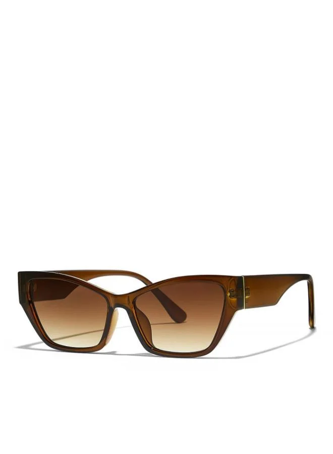 Blackout KAYLA Women Brown Sunglasses - Frame Material: Thermoplastic Rubber (TR90)- Frame Color: Brown-Lens Color: Brown  - Full Rim