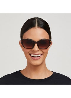 Blackout KAYLA Women Brown Sunglasses - Frame Material: Thermoplastic Rubber (TR90)- Frame Color: Brown-Lens Color: Brown  - Full Rim  - Image 4