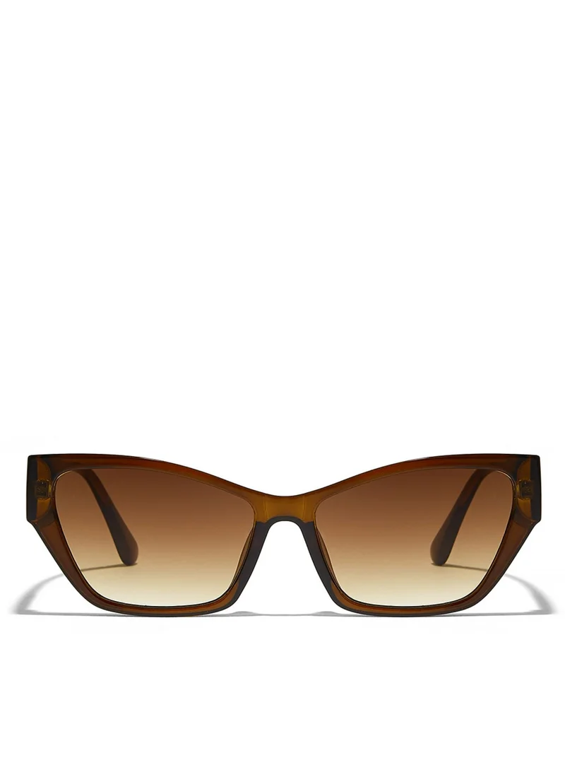 Blackout KAYLA Women Brown Sunglasses - Frame Material: Thermoplastic Rubber (TR90)- Frame Color: Brown-Lens Color: Brown  - Full Rim