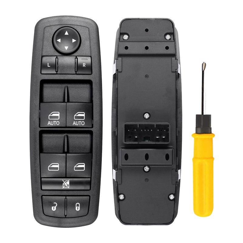 Master Power Window Switch Replacement for 20122014 Chrysler 300 20132014 Dodge Charger 20122019 Dodge Journey 68139805AA 68139805AB 68139805AC 68139805AD 1S14259 DWS1919