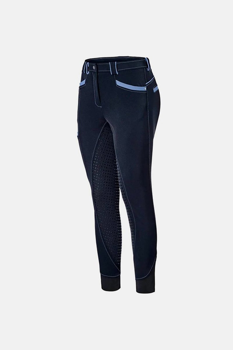 Tchibo Women Sportswear Fit Riding Breech, Dark Blue - Image 3