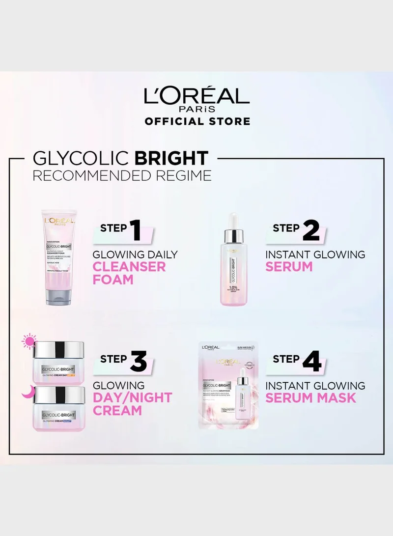 L'OREAL PARIS Glycolic Bright Instant Glowing Serum 30Ml