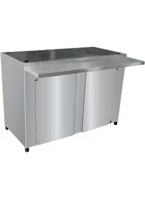 Inox 150 cm Fireside Closed Grill Counter
