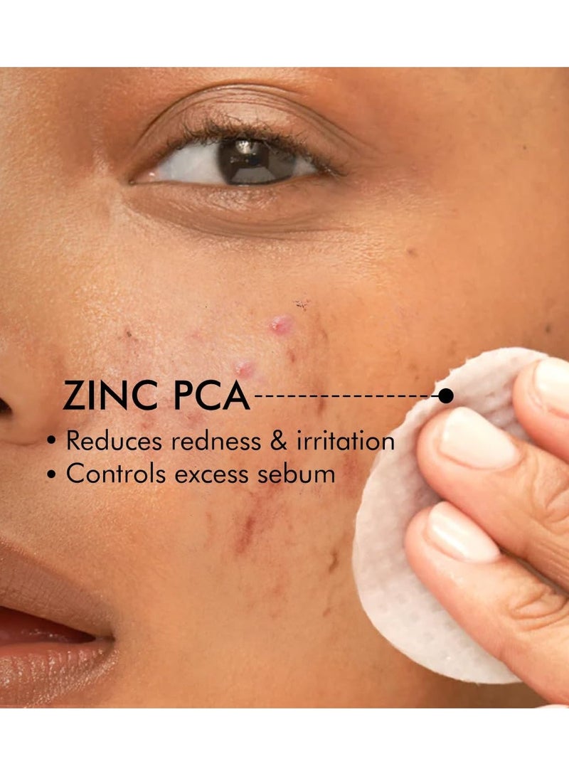 إم كافيين 2٪ ضمادات حمض الساليسيليك حمض الساليسيليك الزنك بي سي ايه وشاي ماتشا لتصفية البشرة | ضمادات سيروم مقشر مضاد لحب الشباب للبشرة المعرضة لحب الشباب | للنساء والرجال - 40 ن (x1) - Image 5