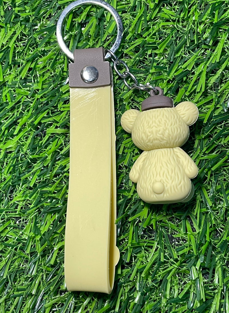 Generic Distinctive cartoon keychain stylish accessory cat character keychain with ribbon that fits with car keys wallet and bag beautiful creative gift - Image 3