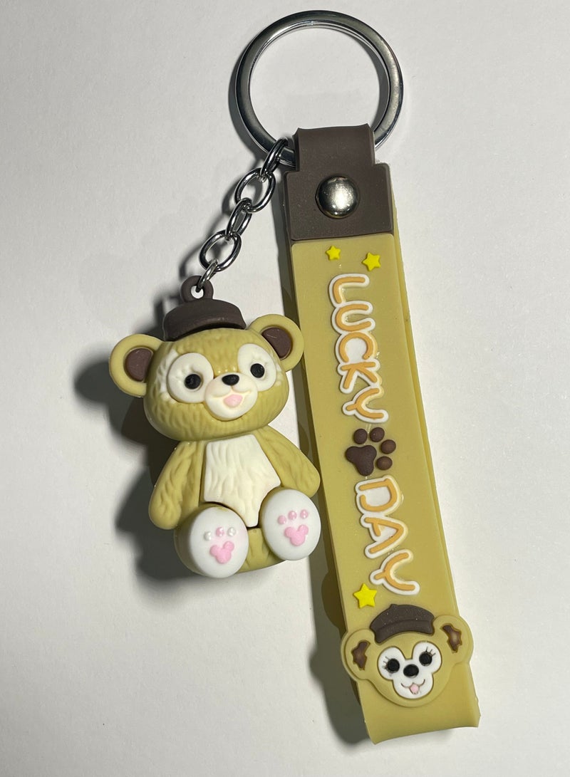 Generic Distinctive cartoon keychain stylish accessory cat character keychain with ribbon that fits with car keys wallet and bag beautiful creative gift - Image 2