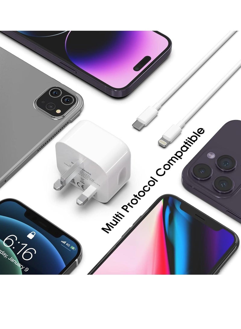 MUNTAQI iPhone Charger Plug and Cable 2M[Apple MFi Certified],iPhone Fast Charger... - Image 5