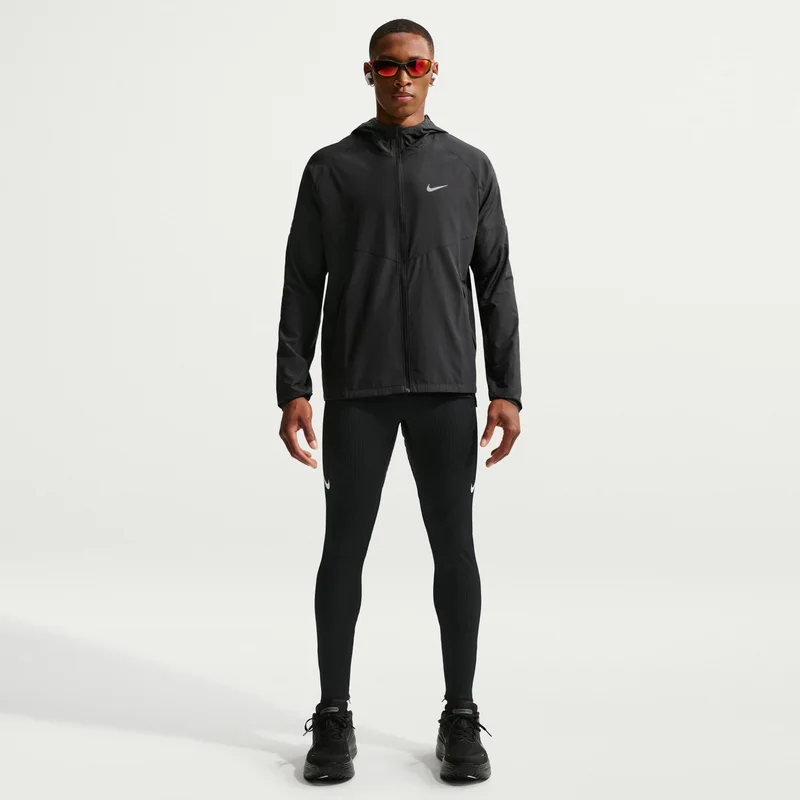 Nike Black Men's Miler Repel Running Jacket for Men | Best Price UAE