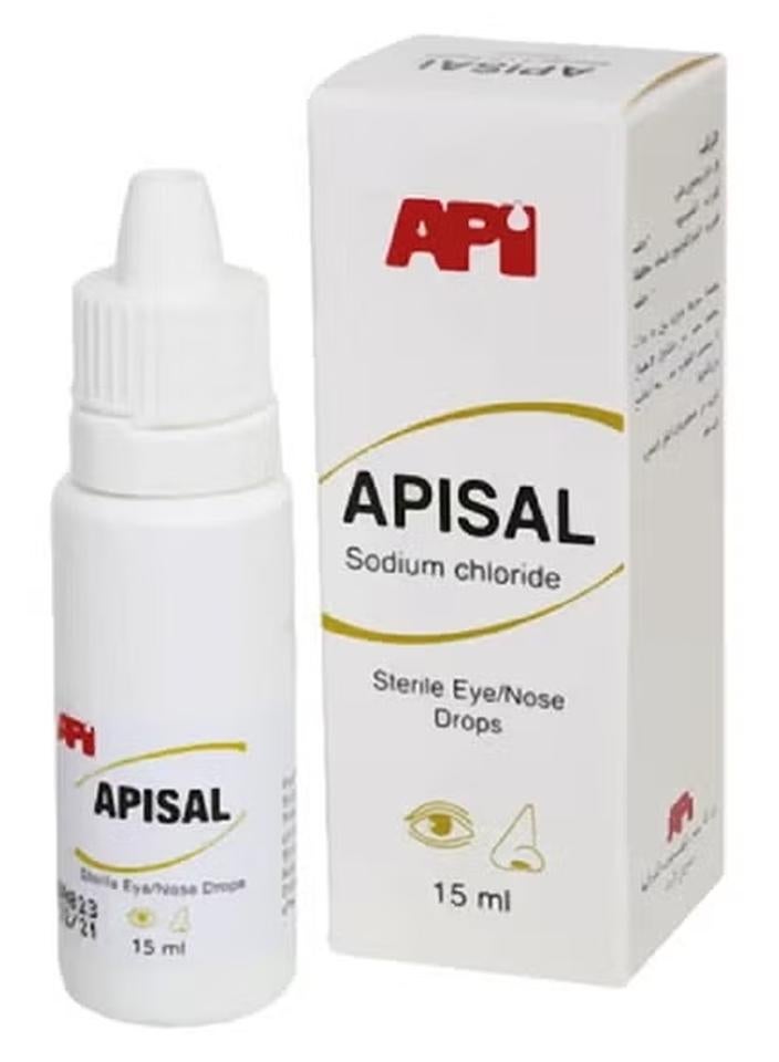 APISAL 0.9% Eye Nose Drops 15ml