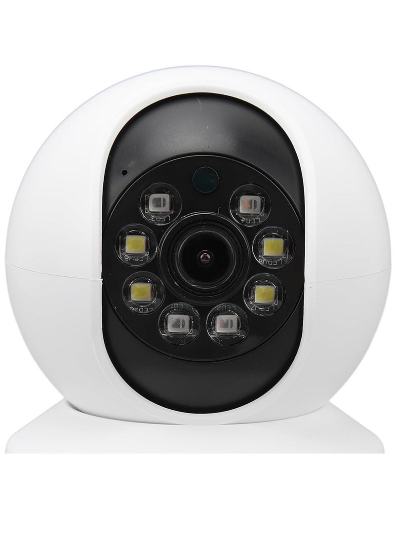 WiFi Dual Lens Security Camera HD Wireless Home Camera with Wide Angle NightMotion Detection, 2 Way, Panoramic Shooting, Rich Functions, HD Night - Image 3