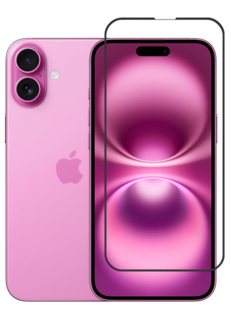 RAYON Tempered Glass Screen Protector 5D Designed For iPhone 16 Plus Full Screen Coverage And Bubble Free - Image 1
