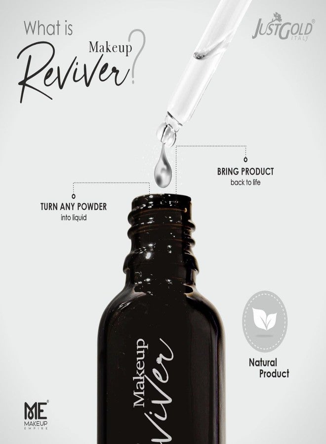 JUST GOLD JustGold Makeup Reviver for Mixing Solution for Fixing Broken Makeup - Image 2