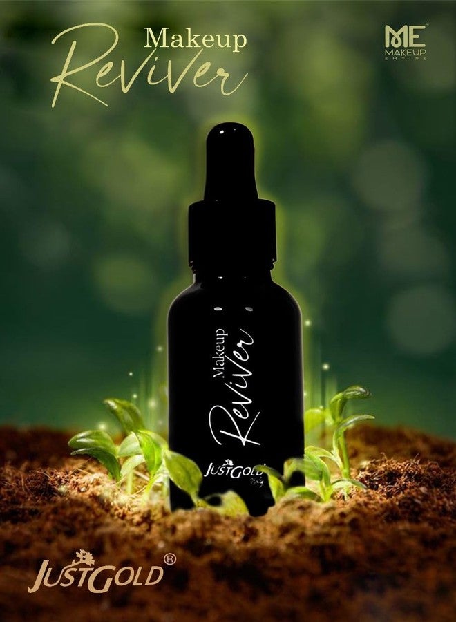 JUST GOLD JustGold Makeup Reviver for Mixing Solution for Fixing Broken Makeup - Image 5