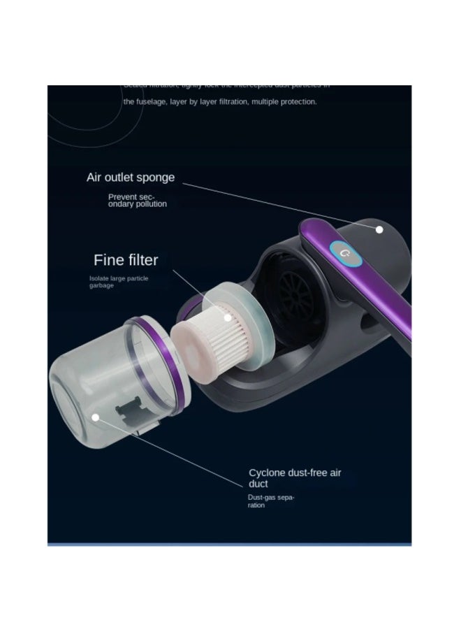 Generic - Acarid Remover Vacuum cleaner for removing dust, bacteria and mites 100W 250ml - Image 1