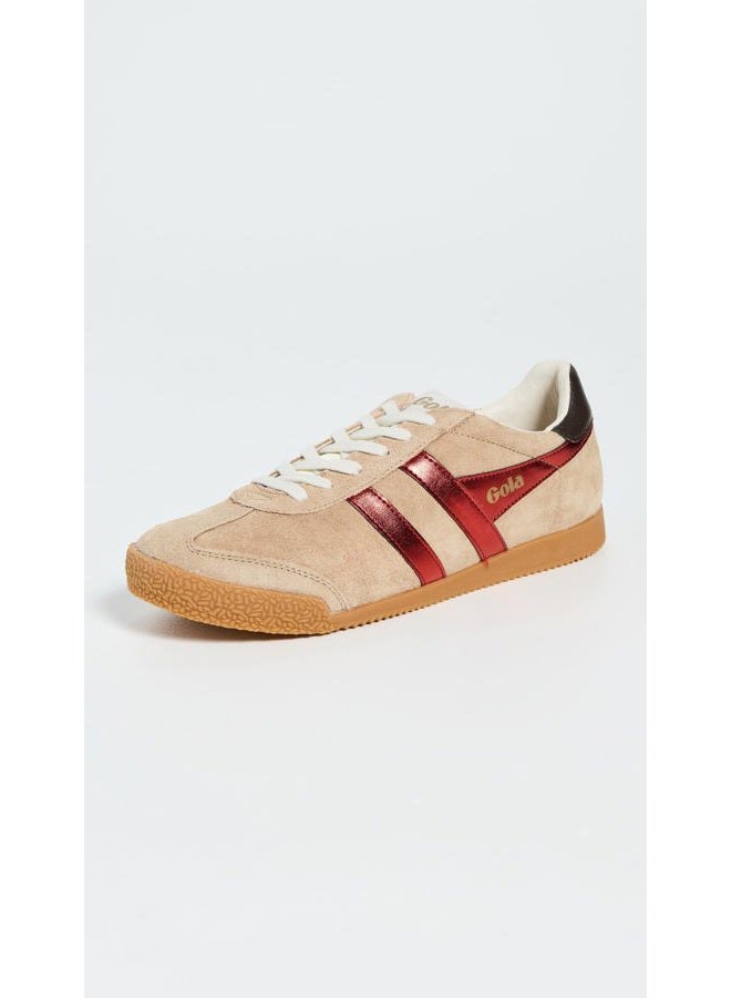 Gola  Women's Elan Glitz Sneakers, Light Caramel/Red/Dark Brown, 7 - Image 2