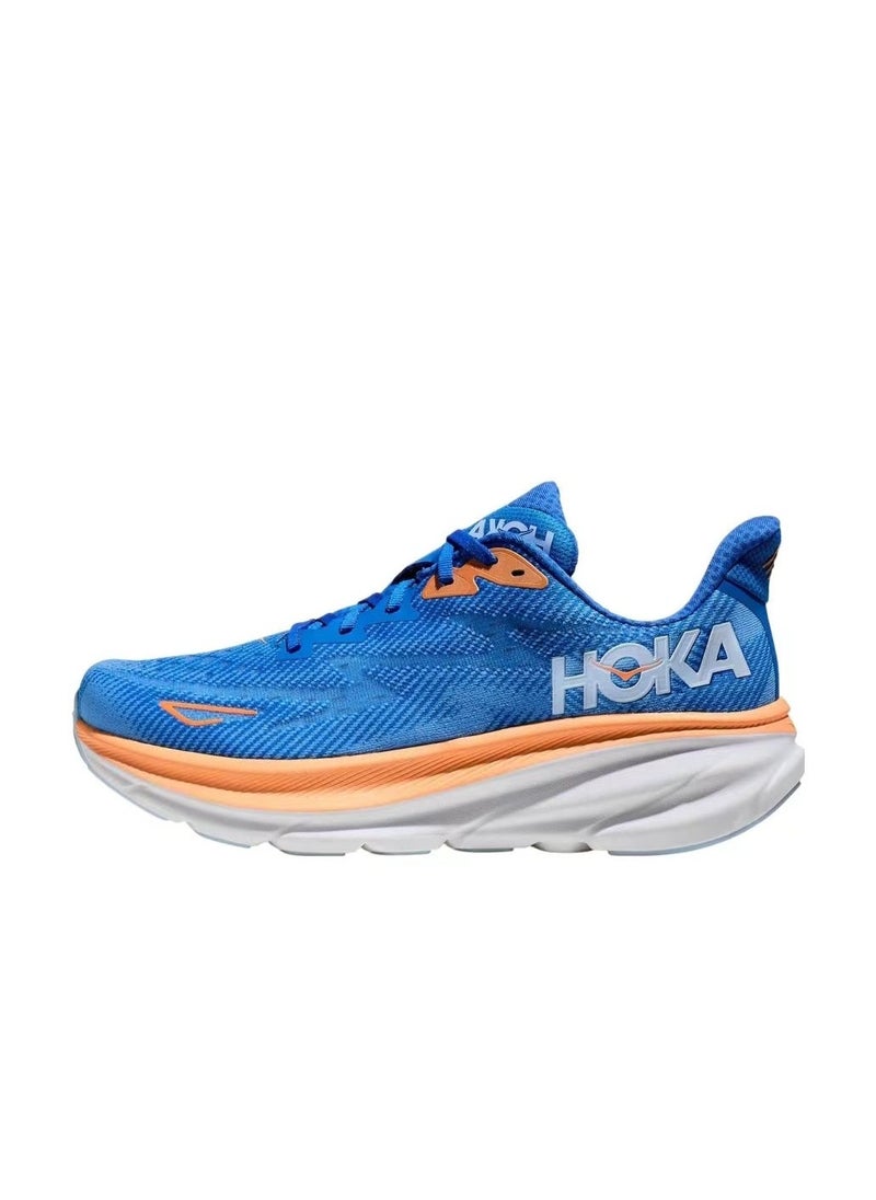 Hoka One One Clifton 9 Outdoor Running Sneakers Dark blue/Orange  - Image 1