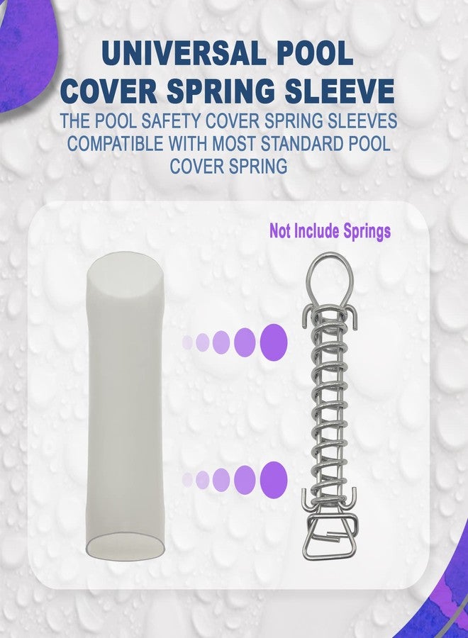 Poolzilla Sleeves for Pool Safety Cover Springs, Protect Spring and Deck, 5 Pack - Image 3